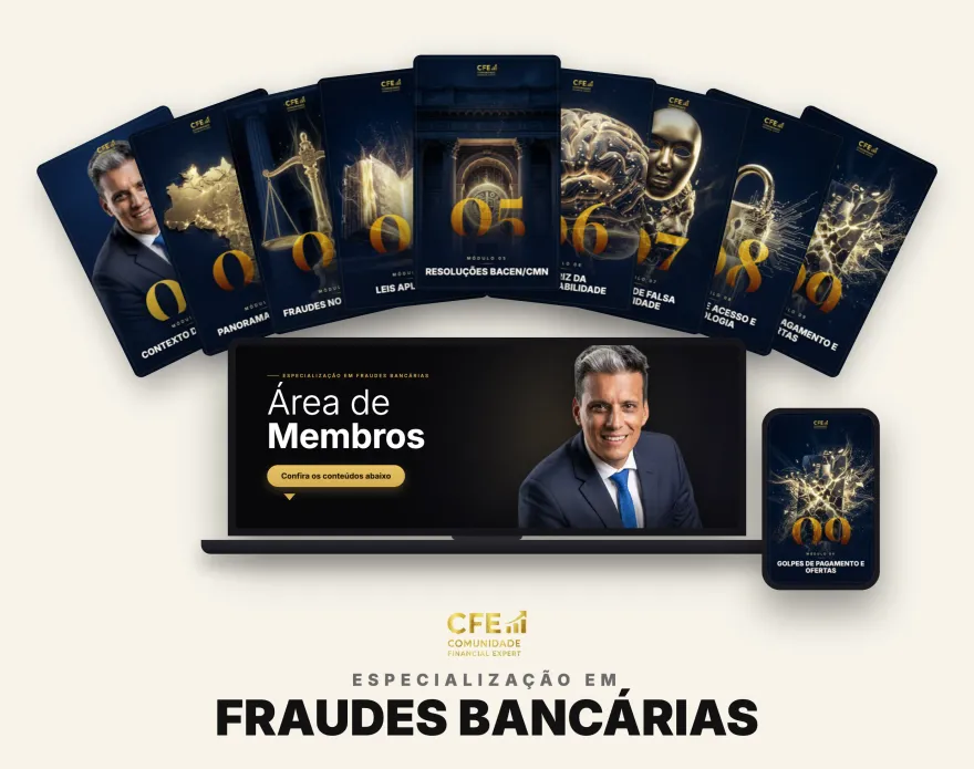 Especialização em Fraudes Bancárias — os 12 módulos